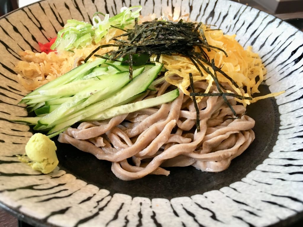 ごっつ庵の冷やしたぬきそば