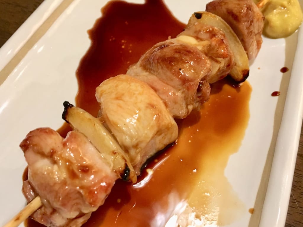 鳥亭の串焼き