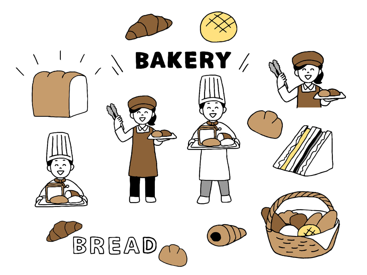 パンのイメージ図